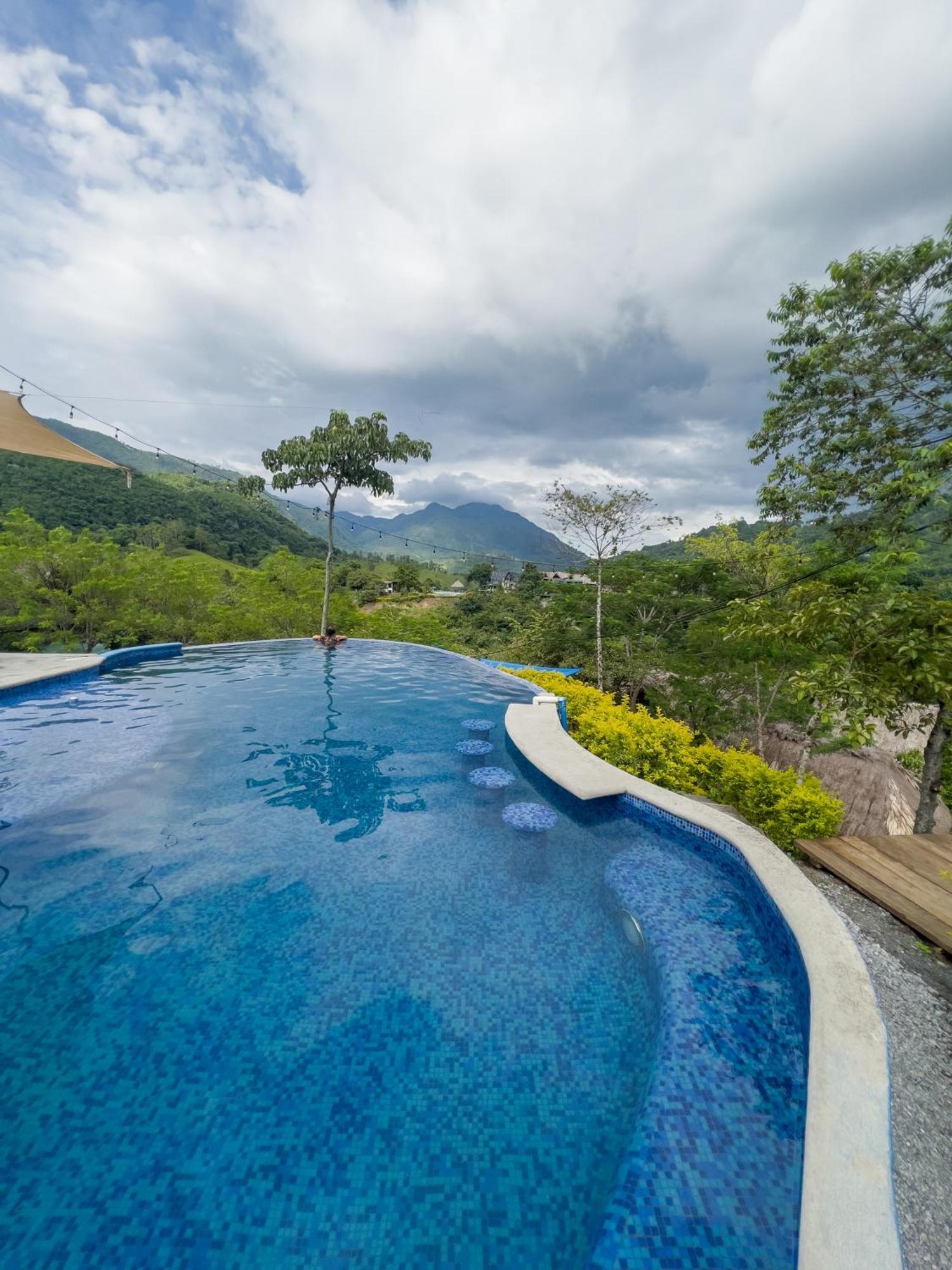 Vista Verde Lodge Lanquin Bagian luar foto